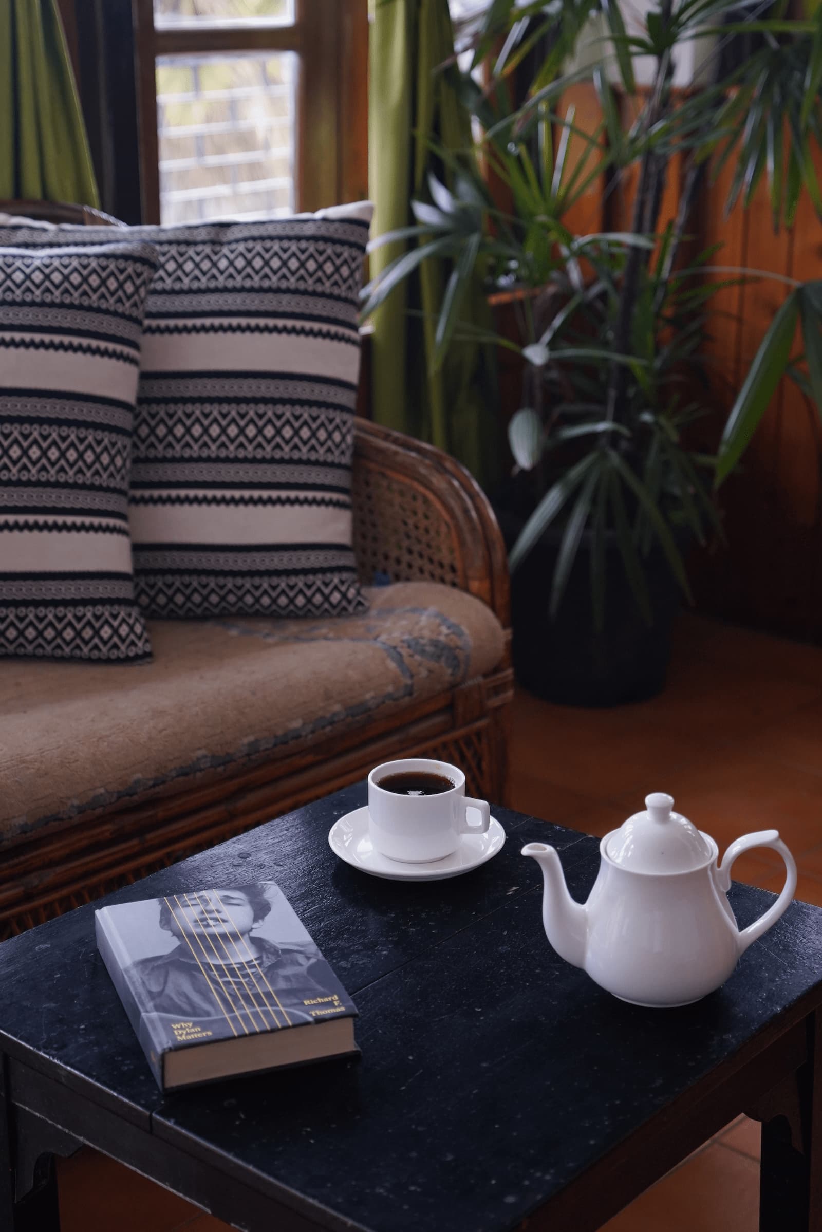 Cozy room with warm lighting